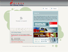 Tablet Screenshot of jittyisheng.com.sg